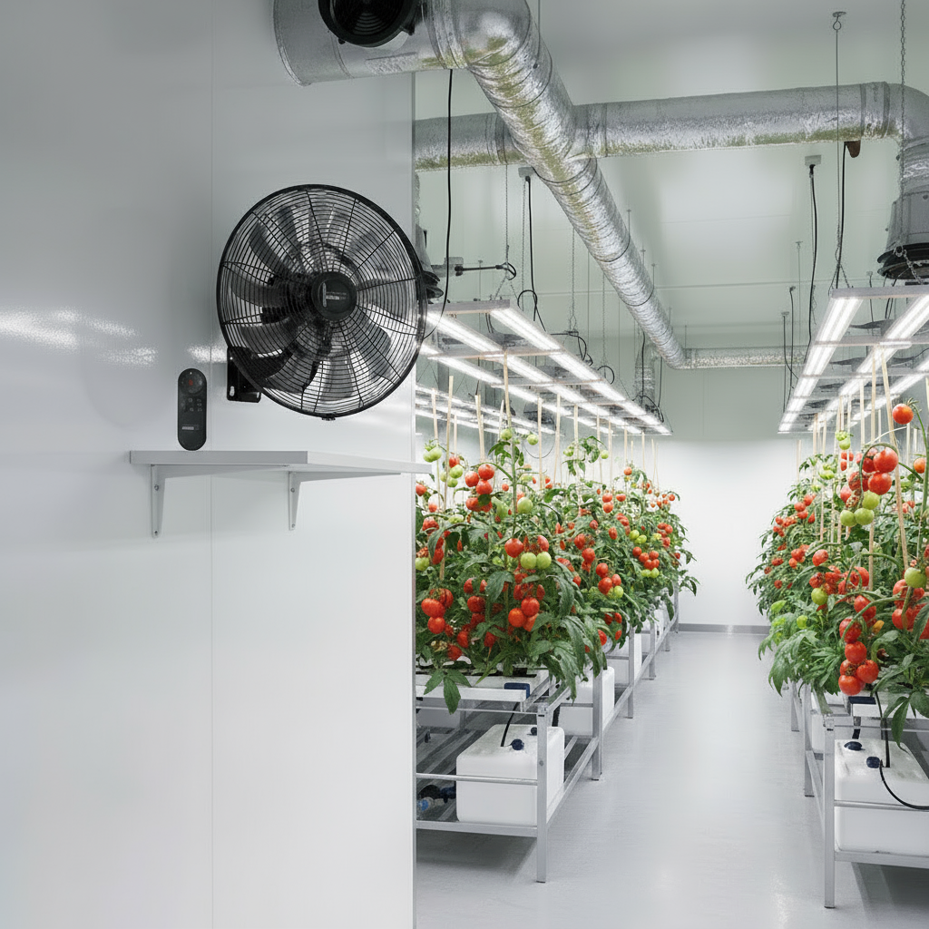 Tornado DC 18" Wall Fan With Remote