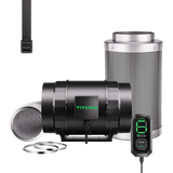 VIVOSUN AeroZesh S Inline Extraction Fan Kit